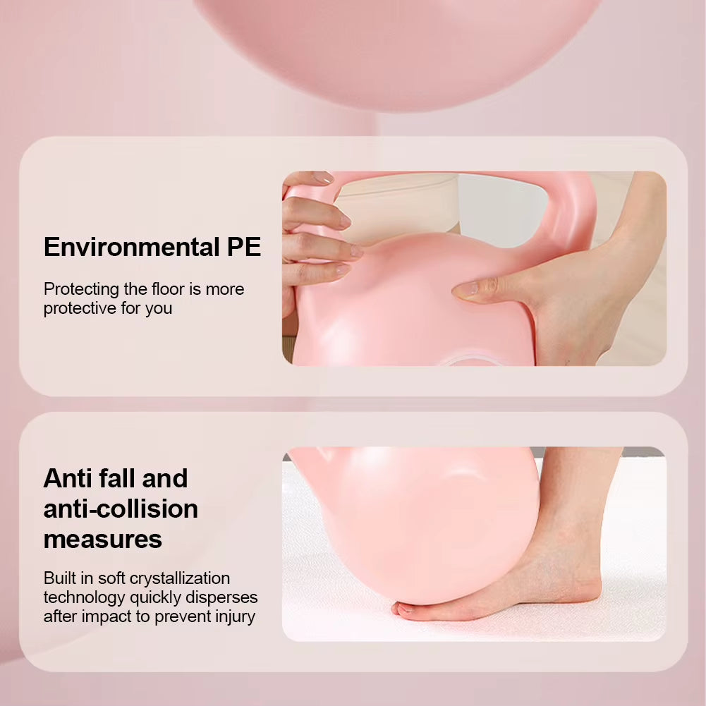 Water-Filled Kettlebell Soft Kettlebell Shock-Proof Kettlebell Weights Dumbbell Weights Hand Weights for Home Workouts