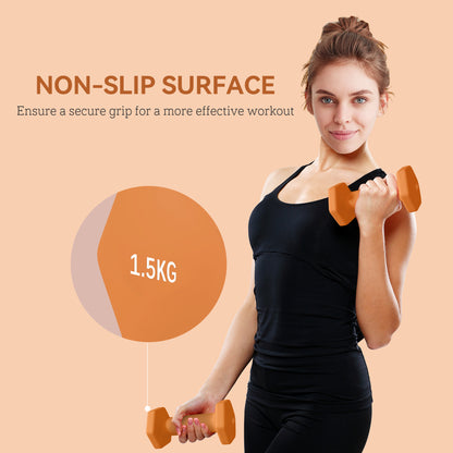 Dumbbells, Hexagonal Weights Pair